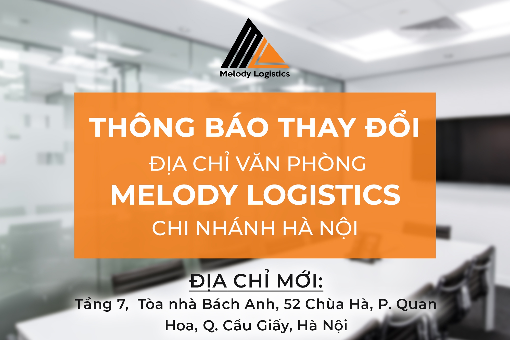 NOTICE OF CHANGING HANOI BRANCH ADDRESS