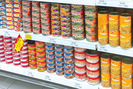 5 bước nhập khẩu thực phẩm đóng hộp