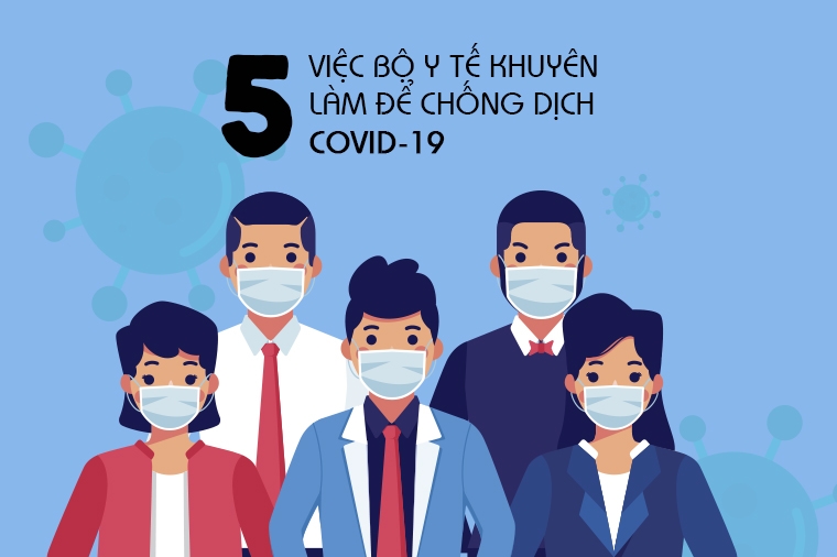 5 Quy định của Bộ Y tế đẩy lùi dịch Covid-19