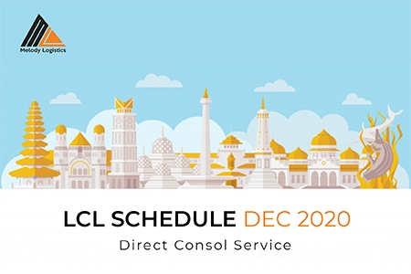 Update LCL Sailing Schedule from HCM to Asia - Dec 2020
