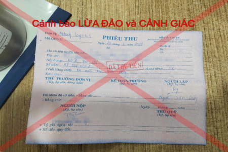 [Cảnh báo lừa đảo và cảnh giác]