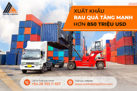Xuất khẩu rau quả tăng mạnh hơn 850 triệu USD